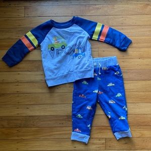 Baby Boys Cars Outfit 12 M